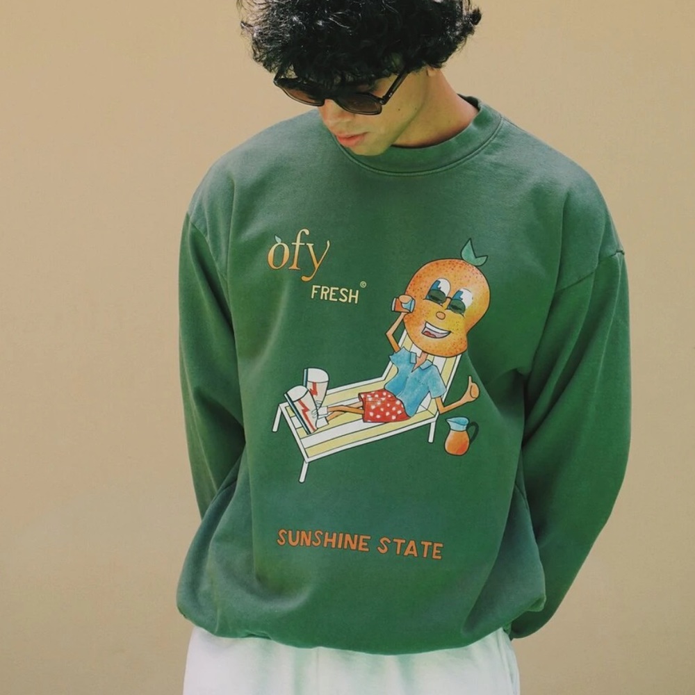 SUNSHINE STATE - CLASSIC CREWNECK - FIR